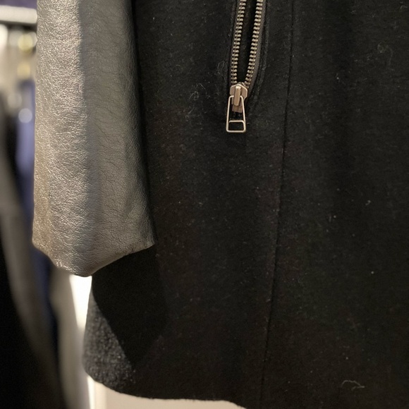 American Eagle Wool Moto Coat - Picture 7 of 7